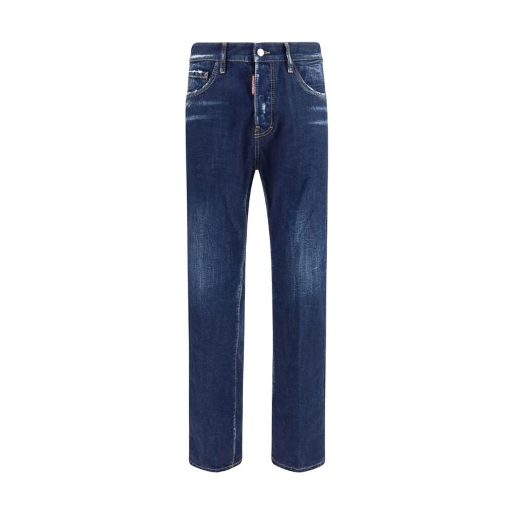 Dsquared2 Men Straight Leg Denim Jeans